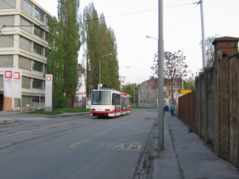 Rozloučení s tramvajemi na ulici Dornych.